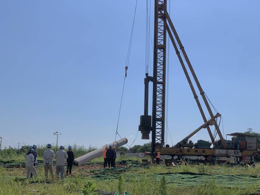 金冠銅業(yè)12萬噸硫酸倉儲(chǔ)項(xiàng)目打下第一根試驗(yàn)樁 金冠銅業(yè)12萬噸硫酸倉儲(chǔ)項(xiàng)目打下第一根試驗(yàn)樁